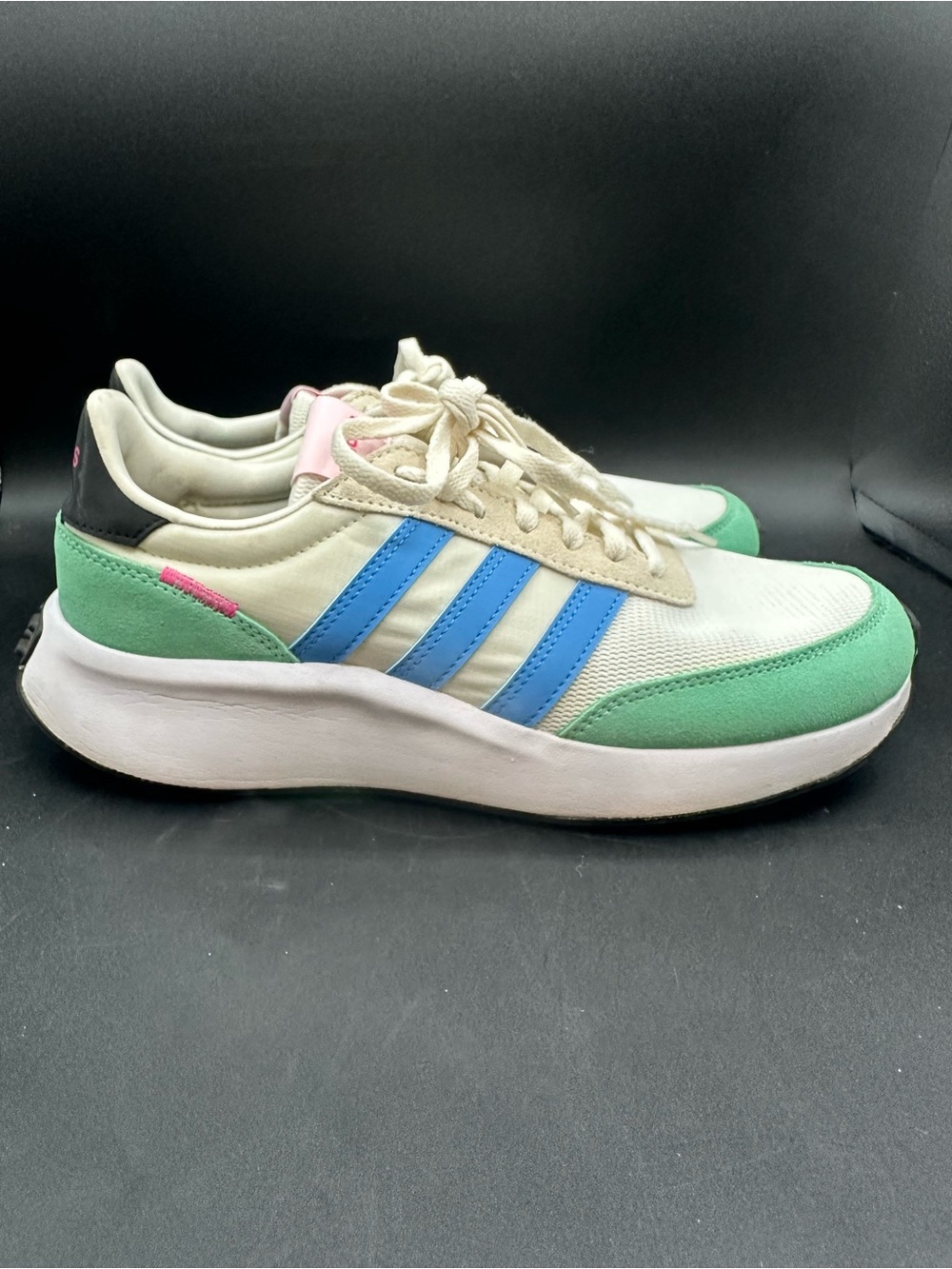 Adidas Run 70's Cloudfoam Low Retro Style Suede Women's Athletic Shoes Size 9
